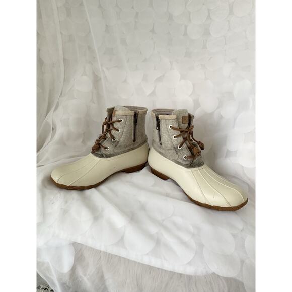 Sperry Top Sider Womens Saltwater Duck Boots 9M Water Proof THINSULATE 200 GMS - Picture 7 of 11